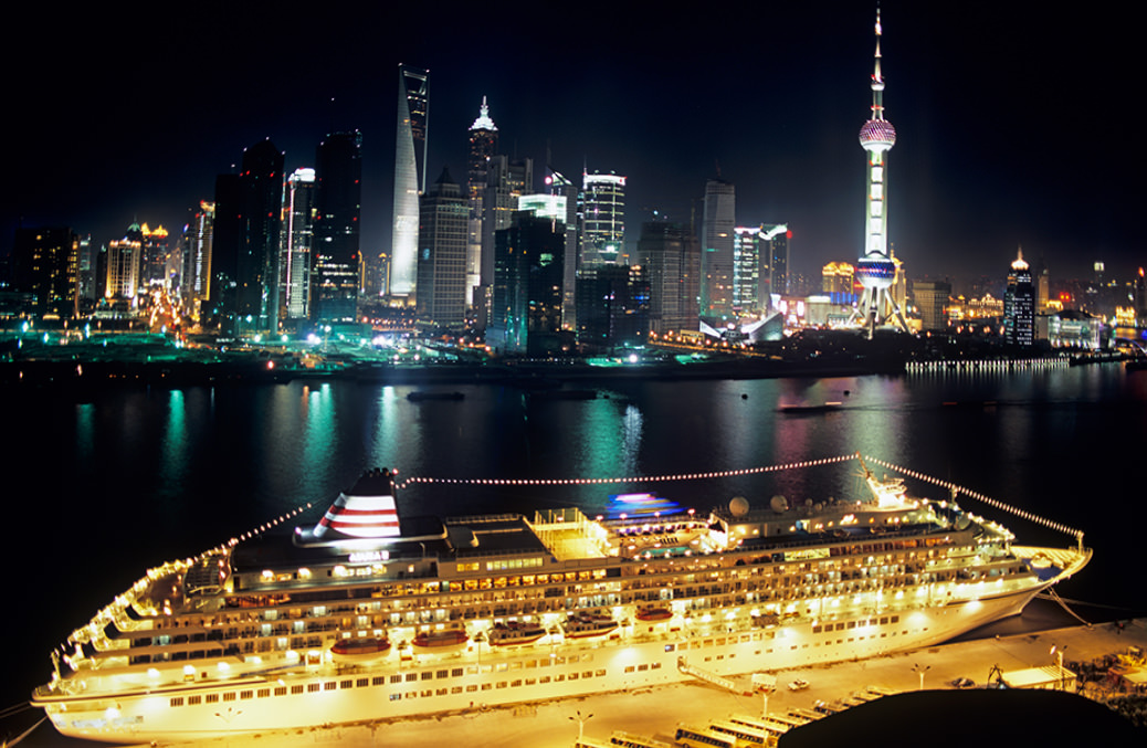●上海-夜景（中国）